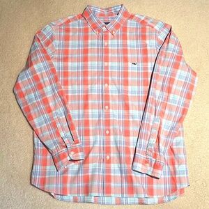 Vineyard Vines Plaid Button Down